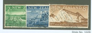 New Zealand #327-329 Used Single (Complete Set)
