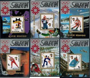 North Korea 1983 MNH Stamps Souvenir Sheet Sport Olympic Games