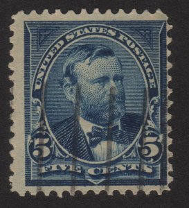 1898 US, 5c, Used, Ulysses S. Grant, Sc 281