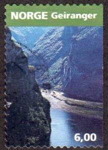 Norway 1427 - Used - 6k Geirangar Fjord (2005) (cv $1.15)