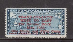 Newfoundland #C12 Mint Fine - Very Fine Lightly Hinged