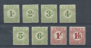 Fiji 1940 Postage Due set mint o.g. hinged