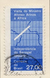 Brazil 1961 Early Issue Fine Used 27Cr. NW-98430
