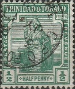 Trinidad & Tobago, #1 Used,  From 1913