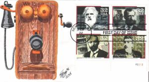 #3061-64 Pioneers of Communication Ray FDC