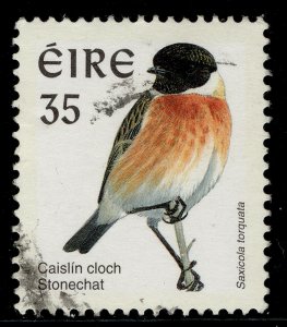 IRELAND QEII SG1054, 1997 35p Stonechat, FINE USED.