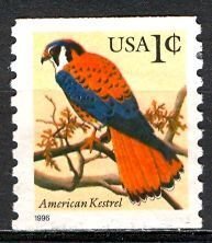 USA; 1996: Sc. # 3044:  Used Perf. 9 3/4 Vert Single Stamp