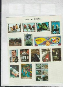 umm al qaiwain stamps page ref 18006