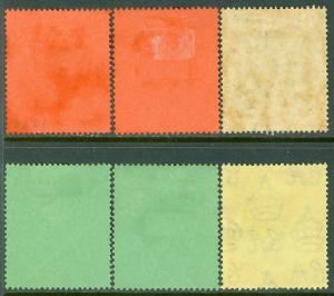 BERMUDA : 1938-53. Stanley Gibbons #118-21 All VF, Used w/ nice cancels Cat £412