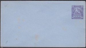 NICARAGUA 1882 10c envelope unused........................................a3005