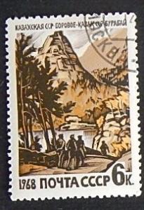 Kazakhstan, 6 kop, mountains, 1968 (1052-T)