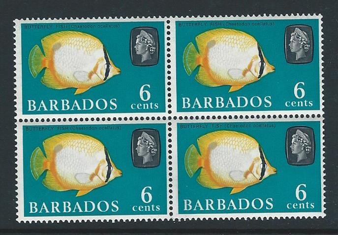 Barbados Block of four mnh sc 272