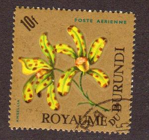Burundi C19 - CTO-NH - Orchid