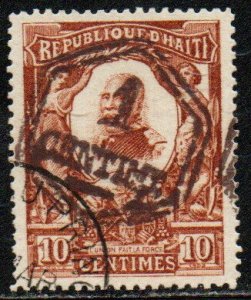 Haiti Sc #105 Used