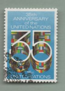 SCOTT  322  used     NEW YORK    United Nations