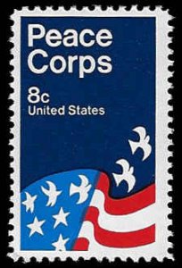 U.S. #1447 MNH; 8c Peace Corps (1972)
