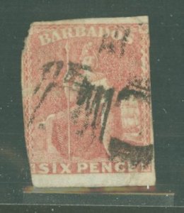 Barbados #8v  Single