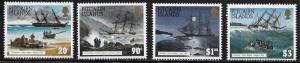 Pitcairn Islands  Scott #'s 403 - 406 MNH