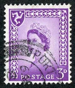 IOM SG2a 3d Deep Lilac on Chalky Paper Fine used cat from 6.50 pounds