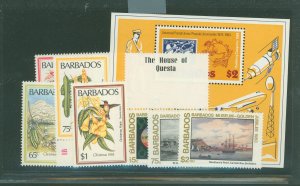 Barbados #620/639  Multiple