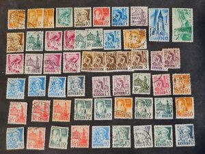 germany unique special collection phila items stamps and sheet #708