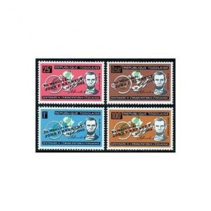 Togo 473-475,C41, C41a, C41a var, MNH. Mi 407-410,Bl.12-13. John F.Kennedy,1964.