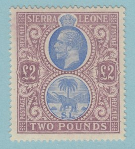 SIERRA LEONE 120 SG 129  MINT LIGHTLY HINGED OG * NO FAULTS EXTRA FINE! £2 - TEX