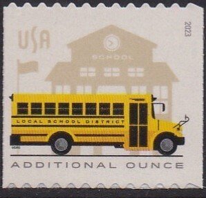 5741 School Bus Coil MNH