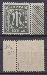 Germany 1945 Sc#3N17 Mi#32 aC mnh signed BPP (AB1238)