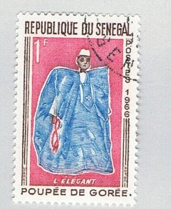 Senegal 261 Used Doll Goree 1966 (BP80003)