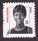 3422 Wilma Rudolph self-adhesive single