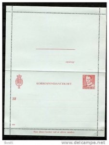 Denmark   Postal Stationary Card   Unused