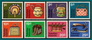 Tokelau 1971 Handicrafts, MNH  #25-32,SG25-SG32