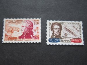 French New Caledonia 1953 Sc 296,298 MH