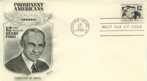 1968 Henry Ford Prominent Americans 1286A Fleetwood