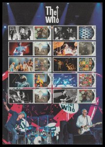GB LS165 The Who collector sheet MNH 2024
