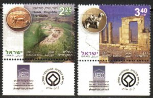 Israel Sc #1718-1719 MNH with Tabs