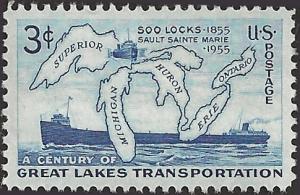 # 1069 MINT NEVER HINGED SOO LOCKS