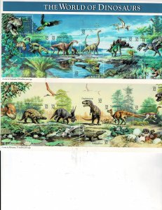 Dinosaurs 32c US Postage Sheet #3136 VF mNH