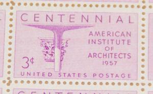 1957 sheet, Architects, Sc# 1089
