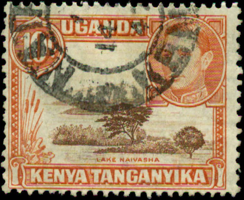 Kenya, Uganda & Tanzania Scott #69a SG #134b Used  Perf 14