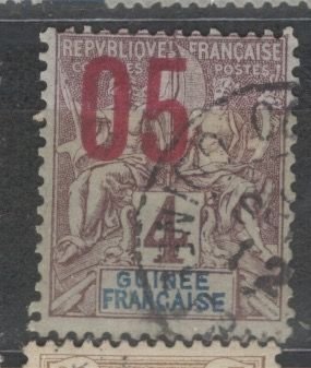 French Guinea Scott-49 used