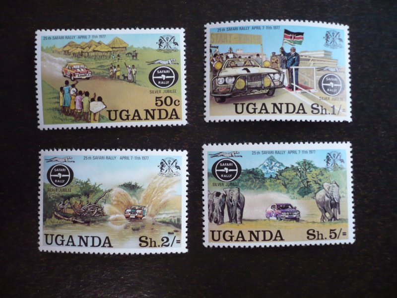 Stamps - Uganda - Scott# 167 - 170 - Mint Never Hinged Set of 4 Stamps