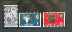 Barbados #262/275a  Multiple