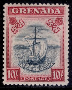 GRENADA GVI SG163c, 10s slate-blue & bright carmine, NH MINT. Cat £750.