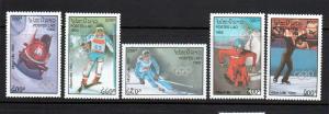 Laos Scott  1052-1056 MNH!