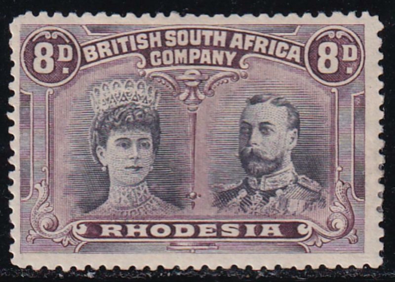 Rhodesia 1910 SC 109 MLH 