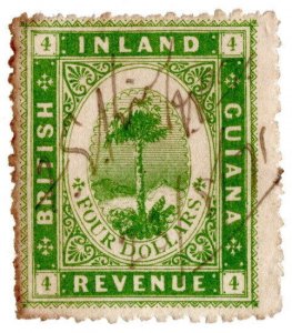 (I.B) British Guiana Revenue : Inland Revenue $4