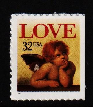 #3030 Love Cherub  ATM Booklet Single - MNH