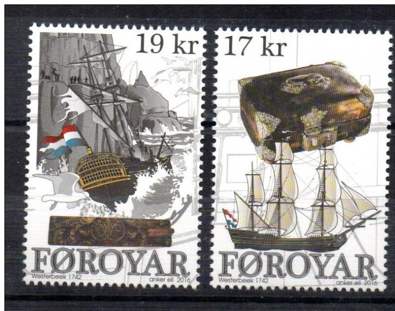 FAROE ISLANDS - SHIPS - WESTERBEEK 1742 - 2016 -